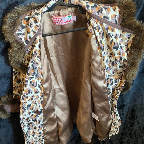 Baby gassy gooma leapard print with fur - Picture 4 of 6